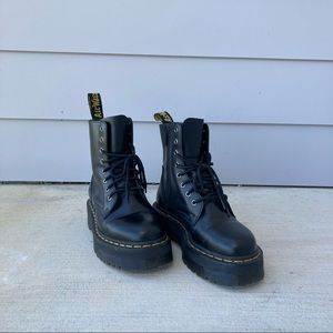 Dr. Martens Jadon Smooth Leather Platform Boots